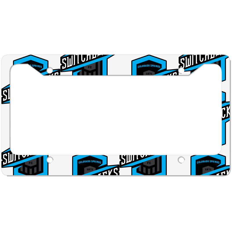 Colorado Springs Switchbacks Fc License Plate Frame | Artistshot