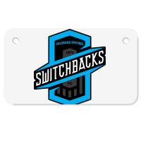 Colorado Springs Switchbacks Fc Motorcycle License Plate | Artistshot