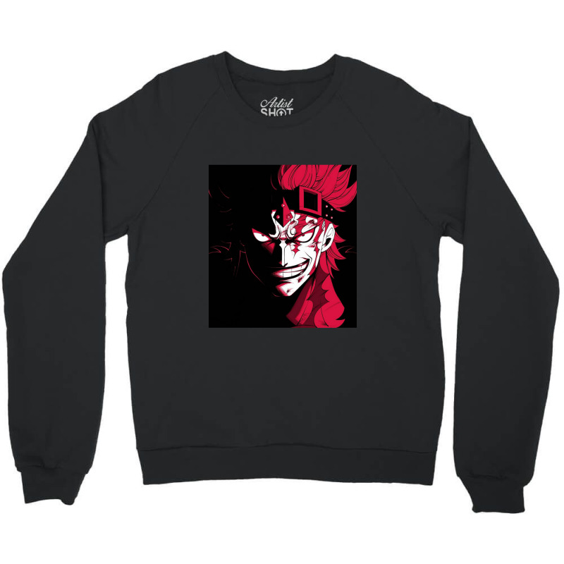 One Piece Eustass Captain Kid Crewneck Sweatshirt | Artistshot