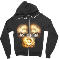 Dying Music Metal Cool Zipper Hoodie | Artistshot