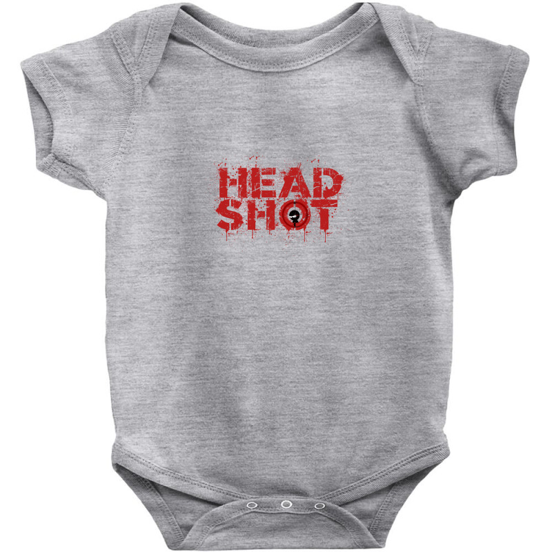 Headshot V4 Baby Bodysuit by pritesh.design | Artistshot