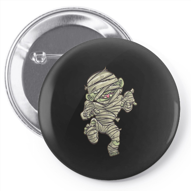 So Spooky Mummy Design Pin-back Button | Artistshot