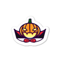 So Cool Dracula Pumpkin Design Sticker | Artistshot