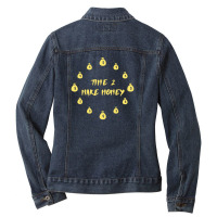 Time 2 Make Money Ladies Denim Jacket | Artistshot