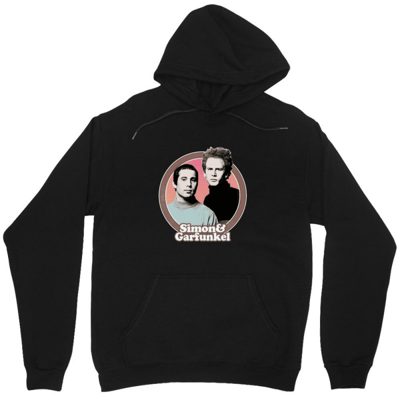 Simon & Garfunkel Original Retro Fan Art Design Unisex Hoodie | Artistshot