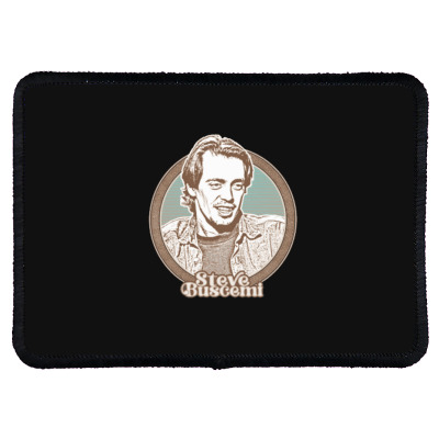 Custom Steve Buscemi Retro Style Fan Art Design Rectangle Patch By