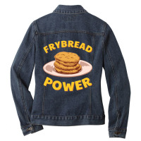 Honey Food Bread Ladies Denim Jacket | Artistshot