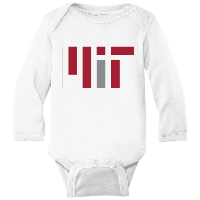 Massachusetts Institute Of Technology Long Sleeve Baby Bodysuit by cindymarina | Artistshot