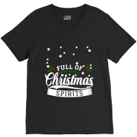 Spring Music Christmas V-neck Tee | Artistshot