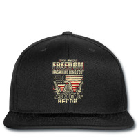 Freedom Has A Nice Ring To It And A Little Bit Of Veteran T Shirt Printed Hat | Artistshot