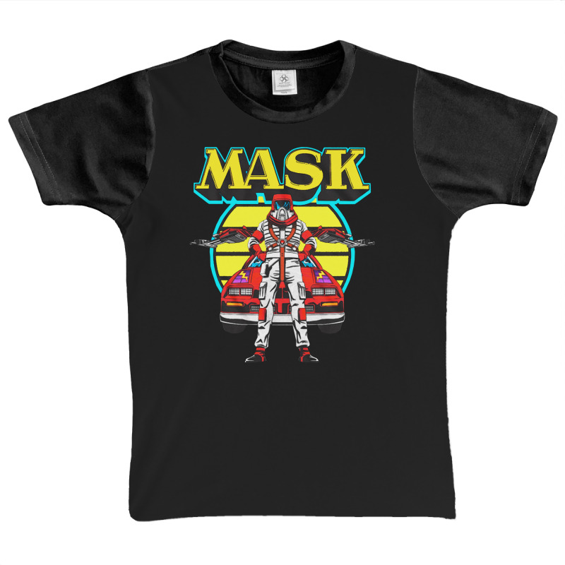 Retro Matt Trakker And Thunderhawk Mask Graphic Youth T-shirt by ClickBuy | Artistshot