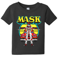 Retro Matt Trakker And Thunderhawk Mask Baby Tee | Artistshot