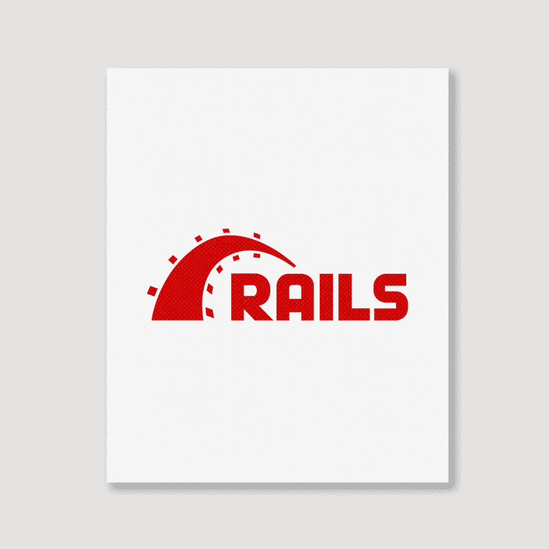 Ruby On Rails Portrait Canvas Print | Artistshot