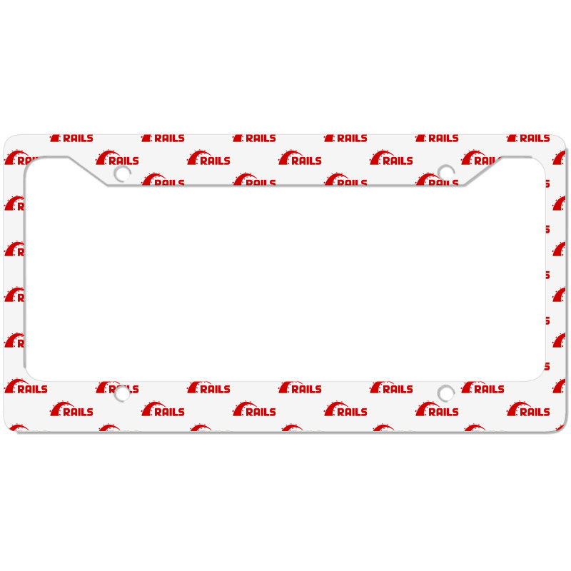 Ruby On Rails License Plate Frame | Artistshot