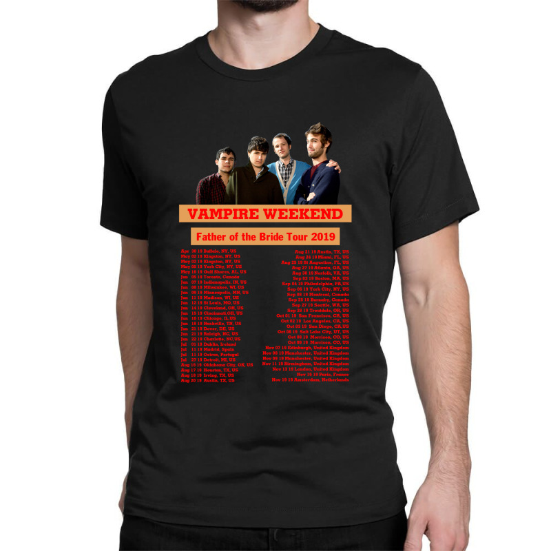 Vampire Weekend Tour 2019 Classic T-shirt by vujezako880813 | Artistshot