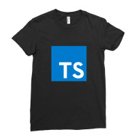 Typescript Ladies Fitted T-shirt | Artistshot