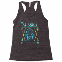 Dreamcatcher Alaska Native American Alaska State Pride Racerback Tank | Artistshot