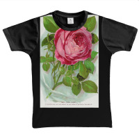 Vintage Mrs John-laing Roses Flower Botanical Specimen Graphic Youth T-shirt | Artistshot