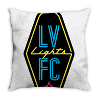 Las Vegas Lights Fc Throw Pillow | Artistshot