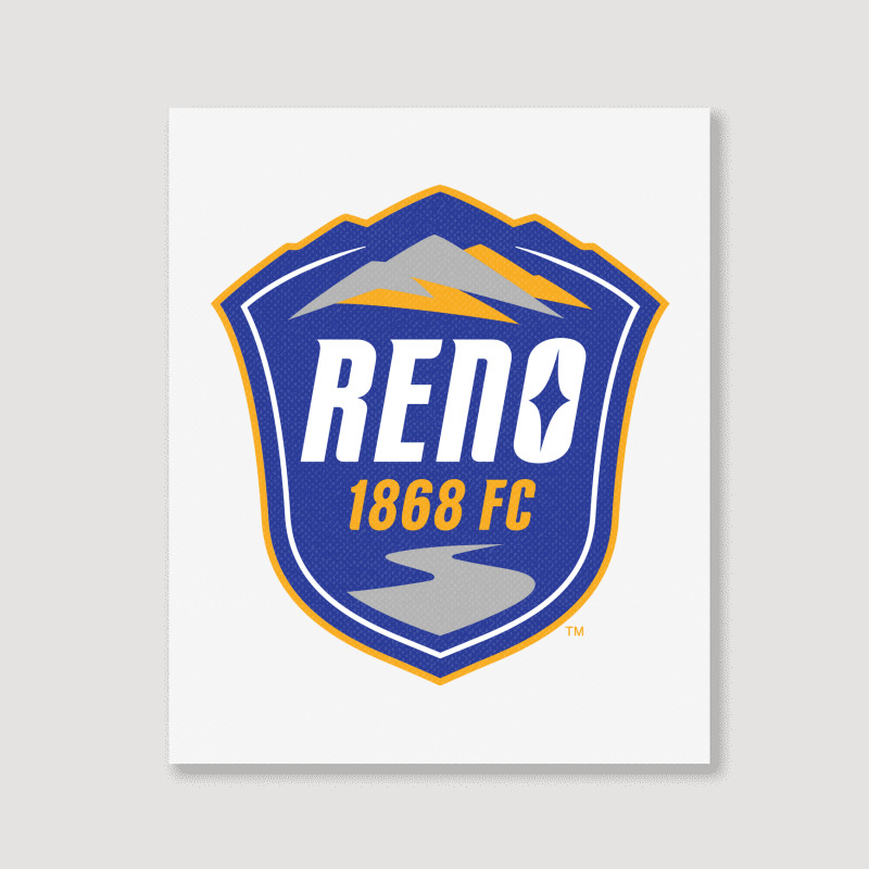 Reno 1868 Fc Portrait Canvas Print | Artistshot