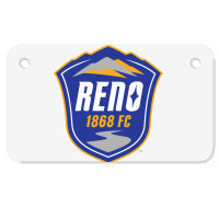 Reno 1868 Fc Motorcycle License Plate | Artistshot