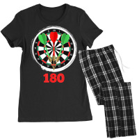 Darts 180 Dartboard 180 In Darts T Shirt Women's Pajamas Set | Artistshot