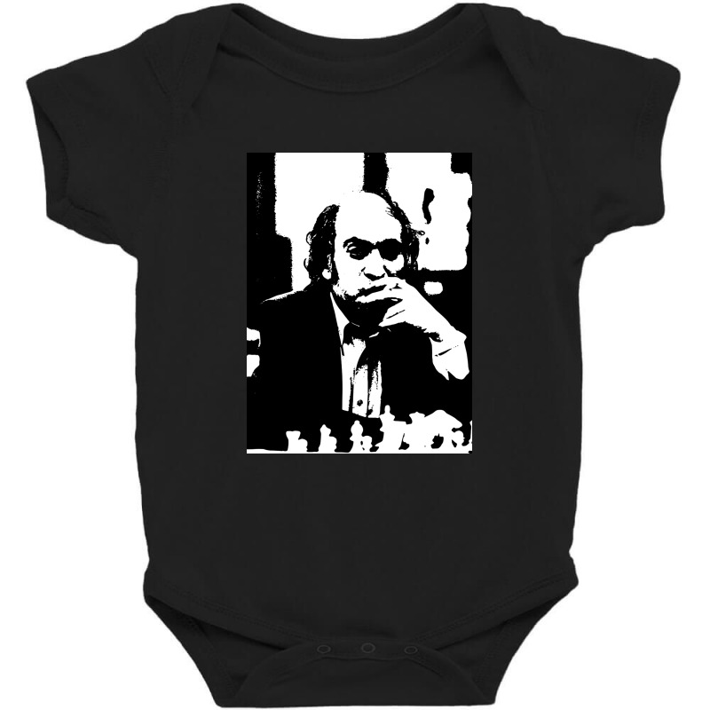 Mikhail Tal   Chess Grandmaster Baby Bodysuit | Artistshot