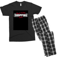 Black Friday Shopping Team   Red White Men's T-shirt Pajama Set | Artistshot