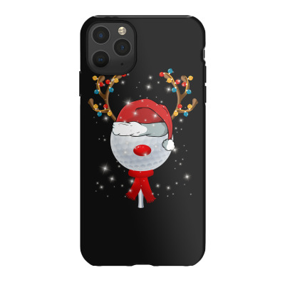 Christmas Golf Ball Iphone 11 Pro Max Case Designed By Sengul