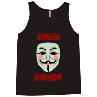 Project Zorgo Anonymous Mask Hacker Tank Top | Artistshot