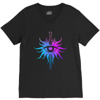 Dragon Age Inquisition Symbol V-neck Tee | Artistshot