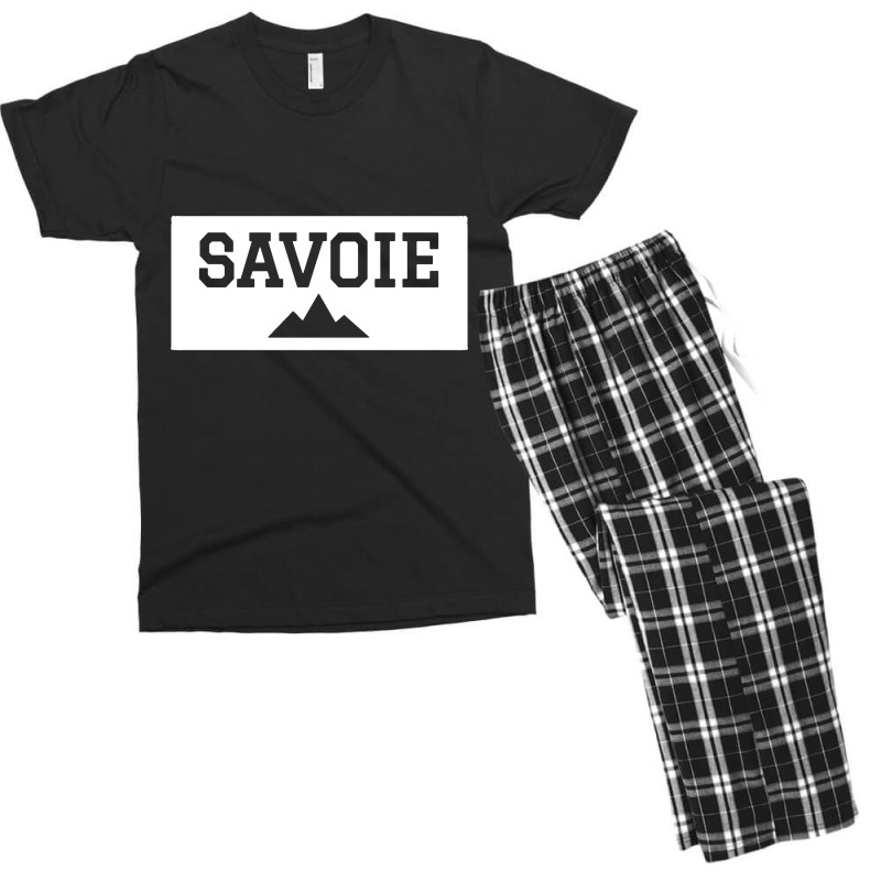 Savoie Montagne Rouge Blanc Men's T-shirt Pajama Set | Artistshot