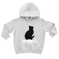 Ew People ... Black Cat Funny Pet Lover Men Dark Cat Toddler Hoodie | Artistshot