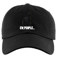 Ew People ... Black Cat Funny Pet Lover Men Dark Cat Kids Cap | Artistshot