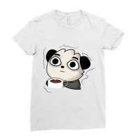 Cute Baby Panda Lovers Ladies Fitted T-shirt | Artistshot