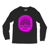 Red Ribbon Week Awareness Long Sleeve Shirts | Artistshot