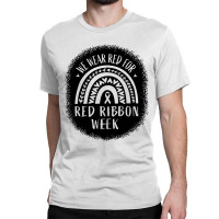 Red Ribbon Week Awareness Classic T-shirt | Artistshot