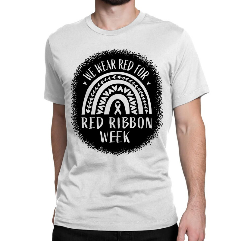 Red Ribbon Week Awareness Classic T-shirt | Artistshot