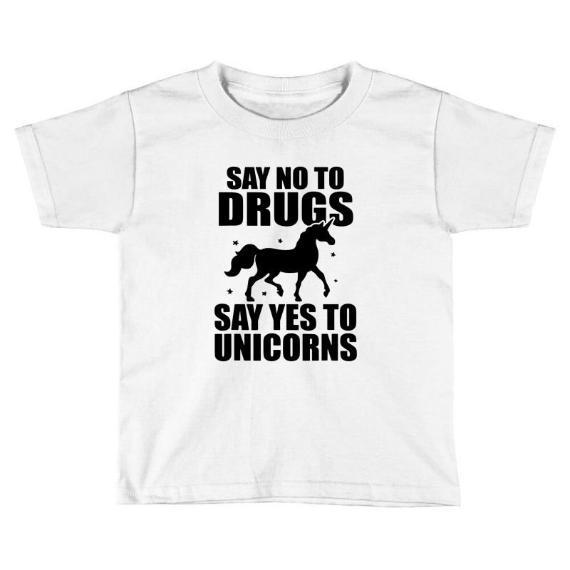 Red Yes To Unicorns Ribbon Week Toddler T-shirt | Artistshot