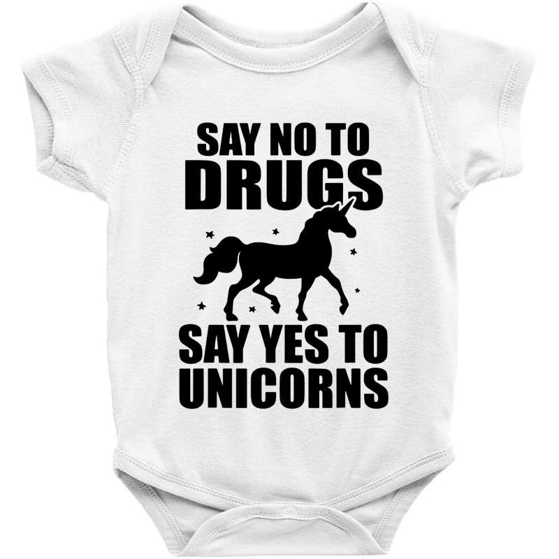 Red Yes To Unicorns Ribbon Week Baby Bodysuit | Artistshot