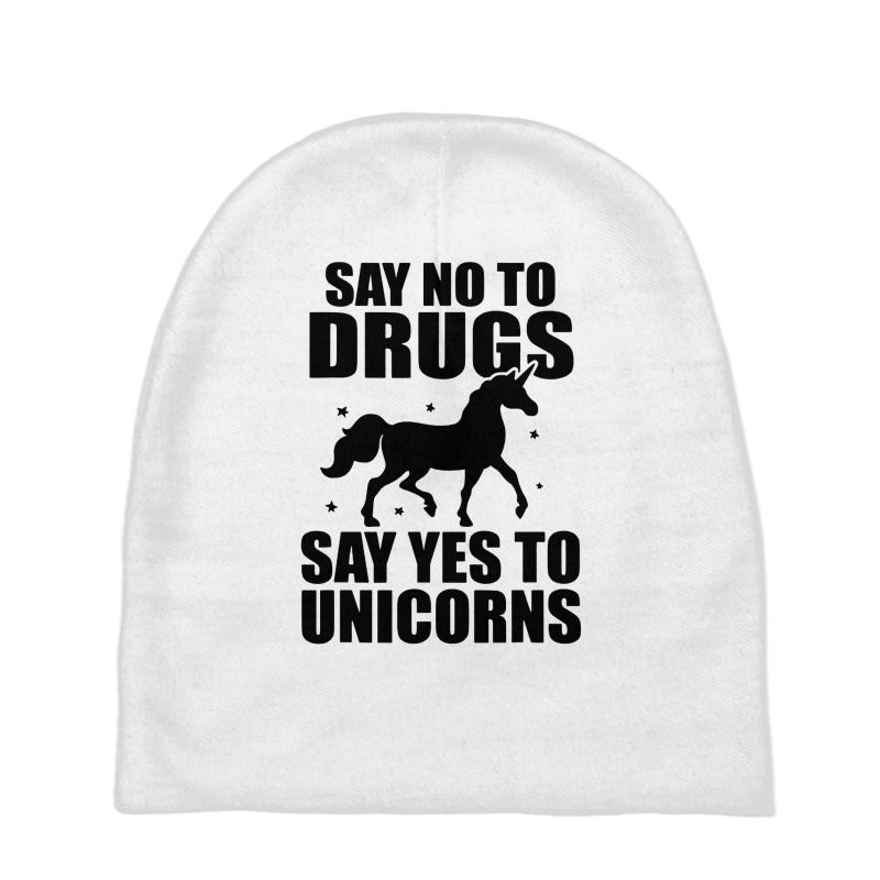 Red Yes To Unicorns Ribbon Week Baby Beanies | Artistshot