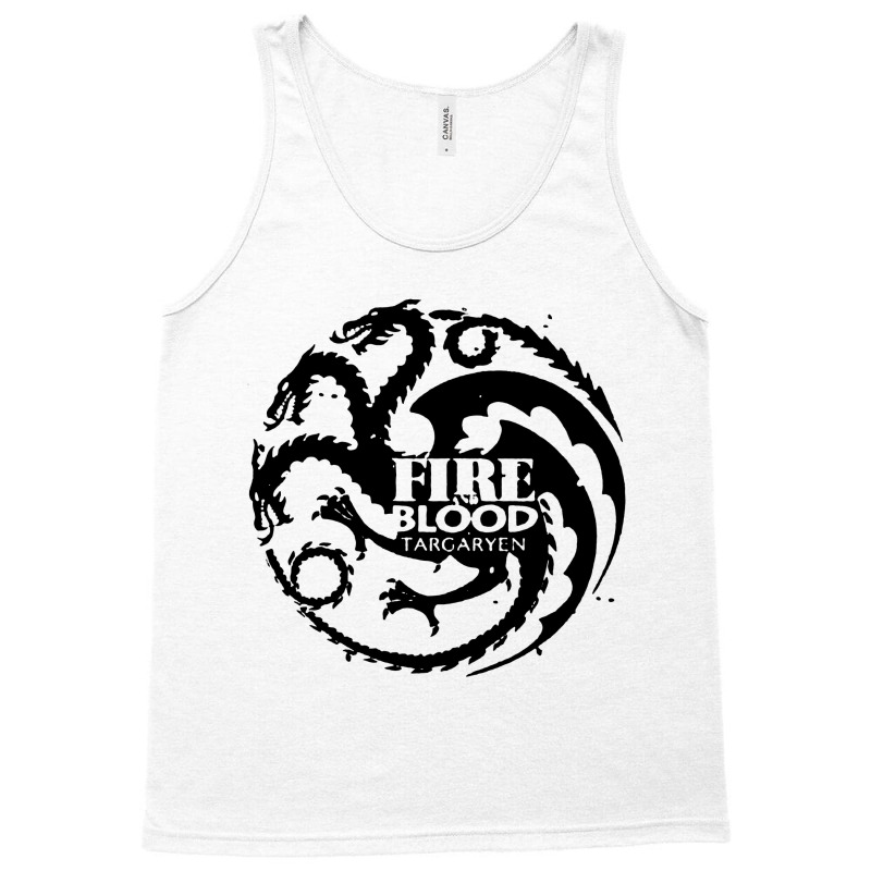 Fire And Blood Game Tank Top by jennifer Shop | Artistshot