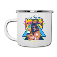 Flexing Ultimate Warrior Camper Cup | Artistshot