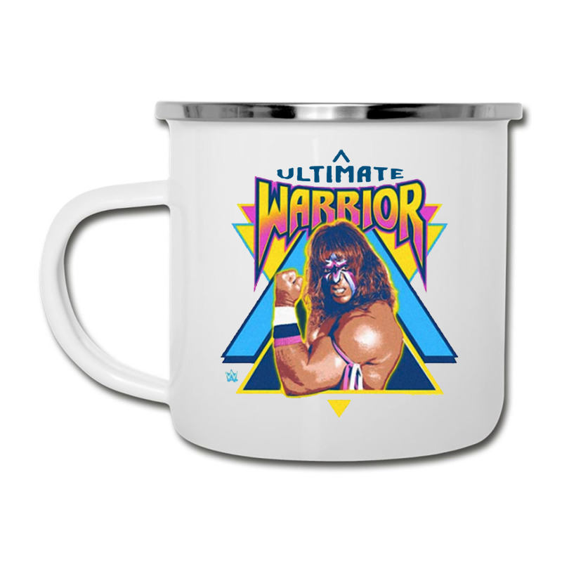 Flexing Ultimate Warrior Camper Cup | Artistshot