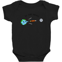 To The Moon Space Launch System Artemis Rocket Baby Bodysuit | Artistshot