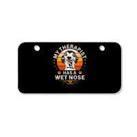 My Therapist Has A Wet Nose Italian Greyhound Dog Vintage Bicycle License Plate | Artistshot