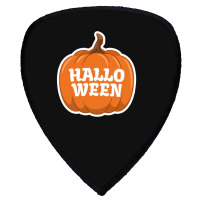 Famous Halloween Pumpkin Design Shield S Patch | Artistshot