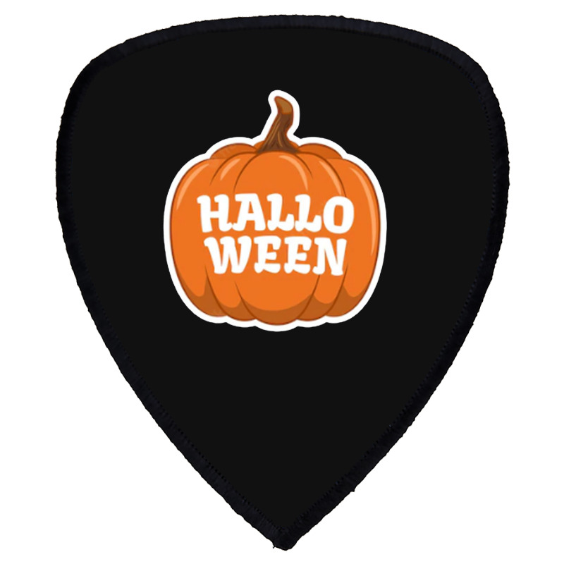 Famous Halloween Pumpkin Design Shield S Patch | Artistshot