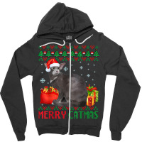 Merry Catmas Cat Ugly Christmas Oriental Cat Mom Dad T Shirt Zipper Hoodie | Artistshot