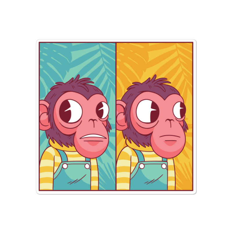 Meme Monkey Sticker